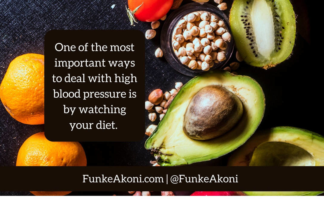 Beat high blood pressure with good diet