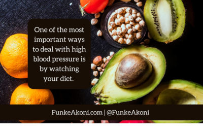 Beat high blood pressure with good diet