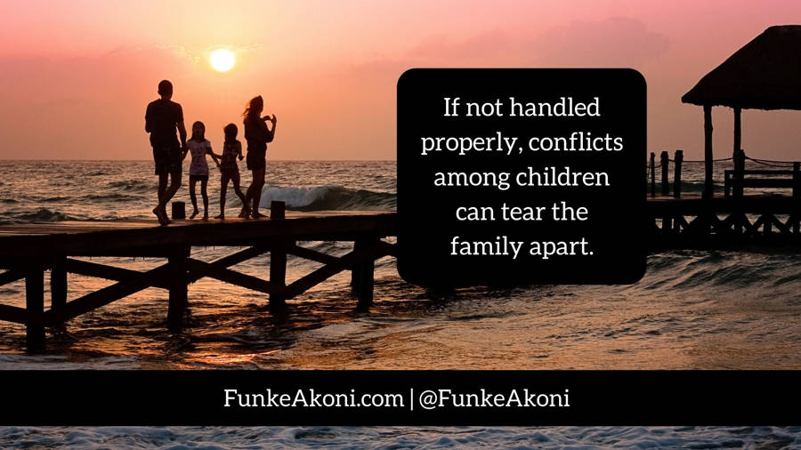 Dealing with family conflicts