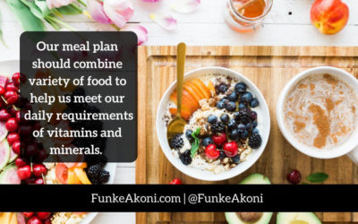 Sit down and plan your meals