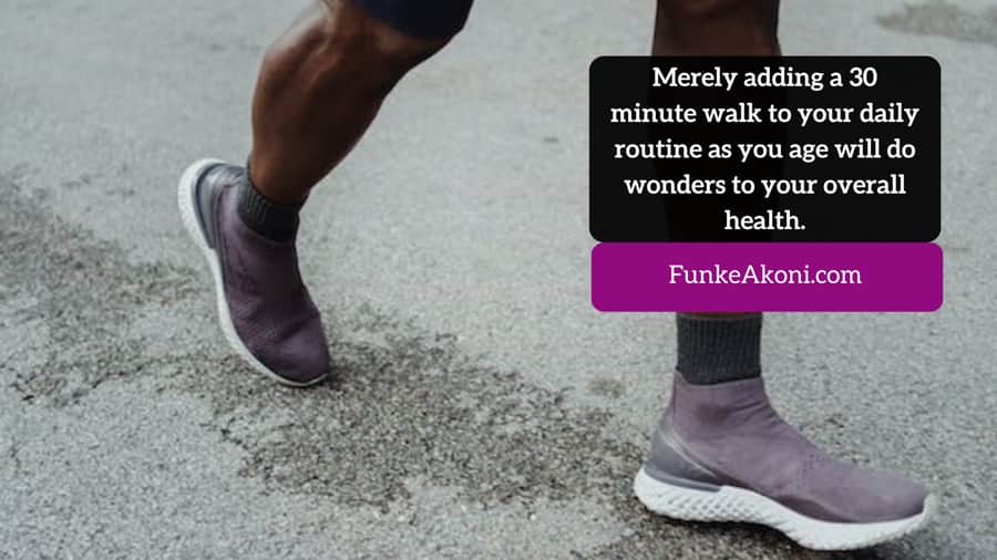 Health benefits of walking