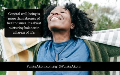 How to Maintain Your General Well-being